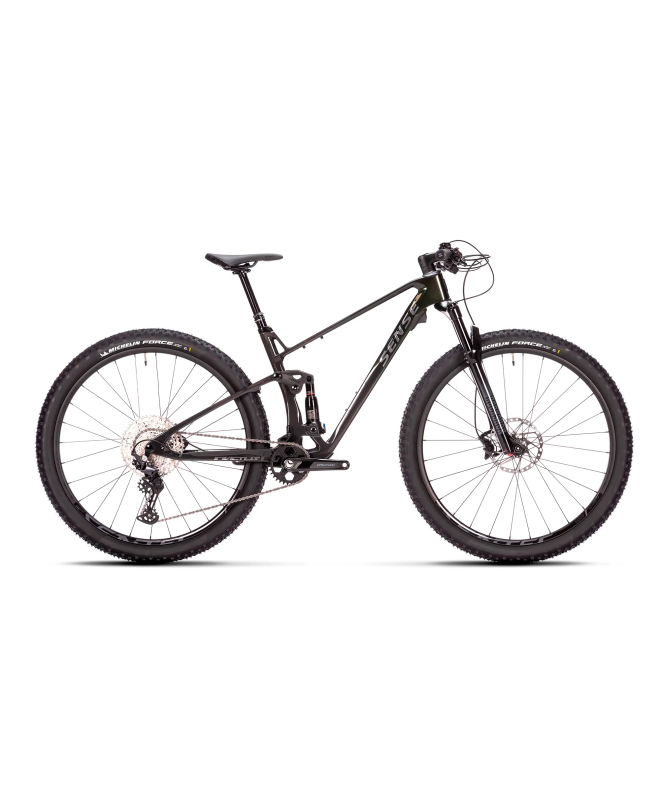 BICICLETA CARBON INVICTUS PRO 2025 VERDE/CARBONO